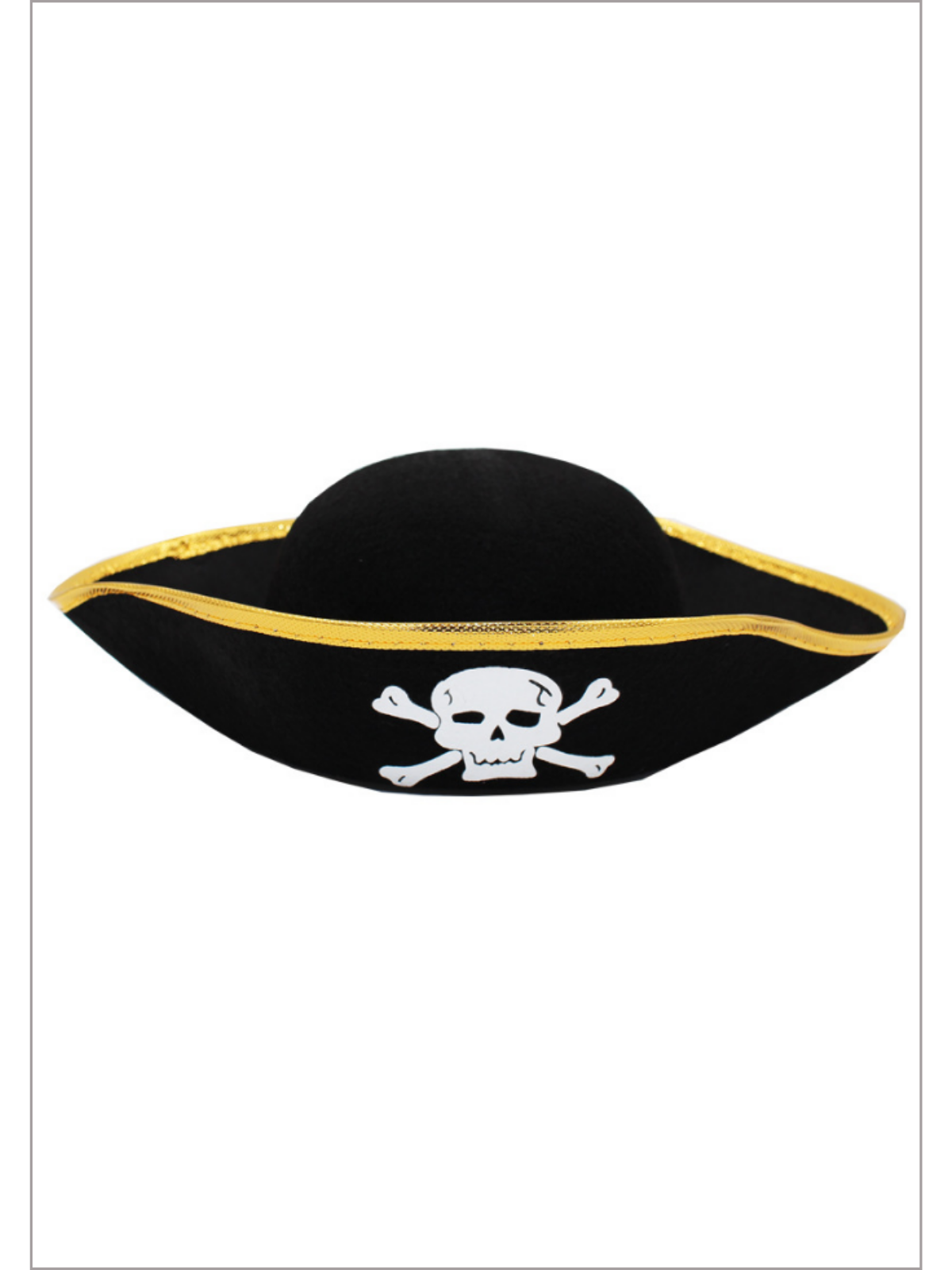 Mia Belle Girls Pirate Capitan Cosplay Hat | Halloween Accessories