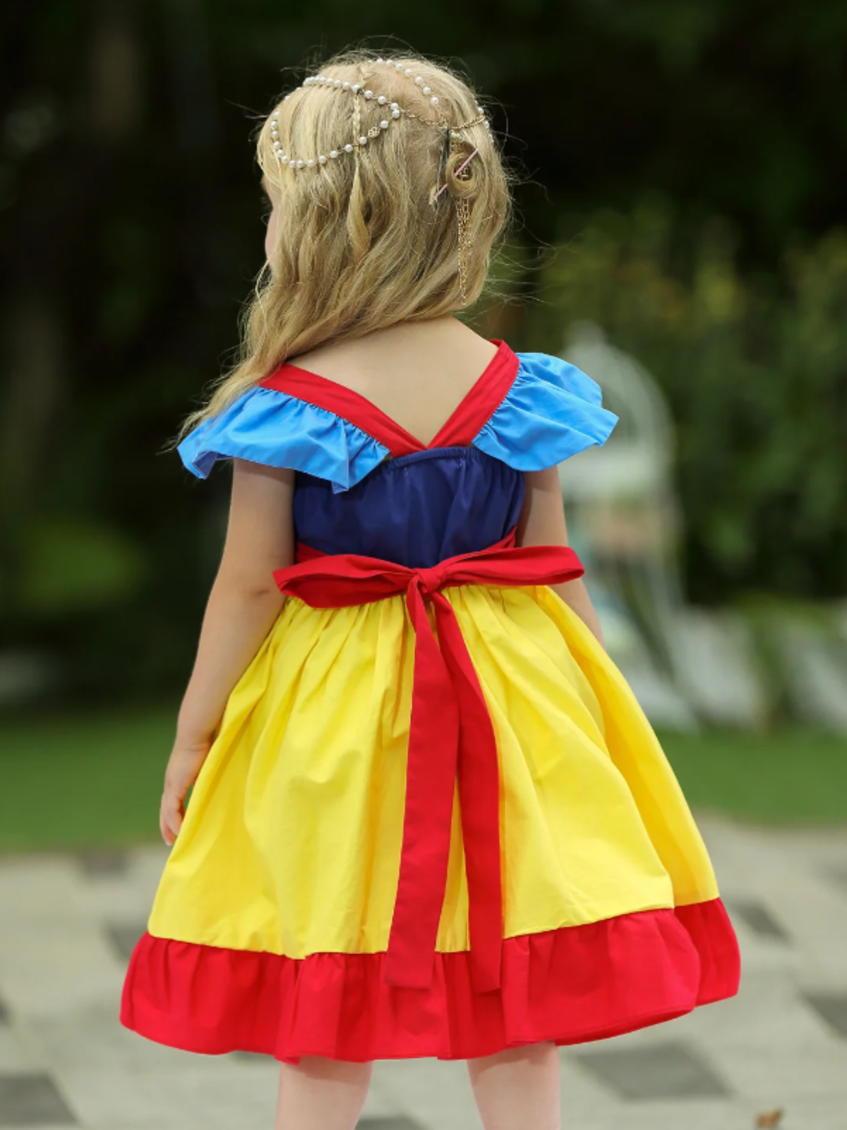 Mia Belle Girls Flutter Sleeve Princess Dress | Princess Dress Up