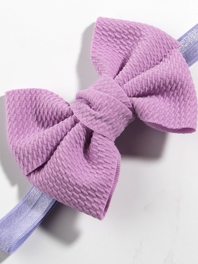 Baby Little Bow Headband lilac