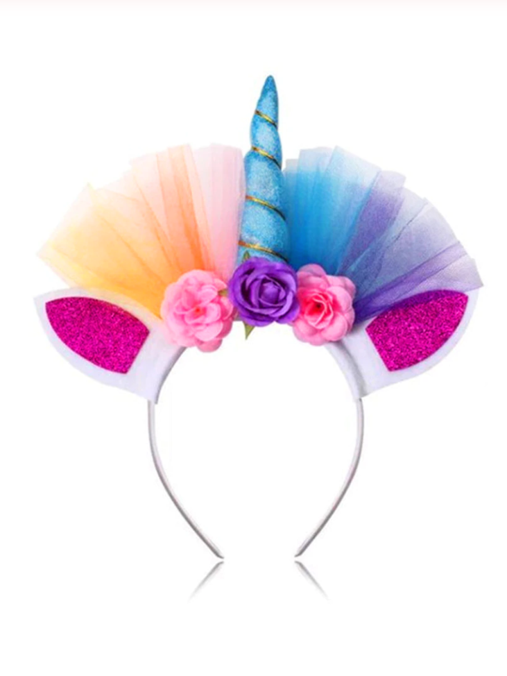 Halloween Accessories | Unicorn Wings & Headband | Mia Belle Girls
