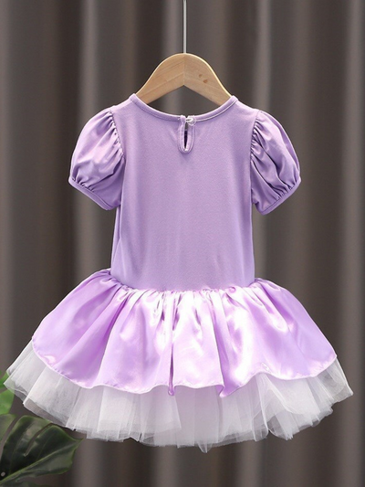 Little Girls Princess Dresses | Young Royalty Pearled Ballerina Dress