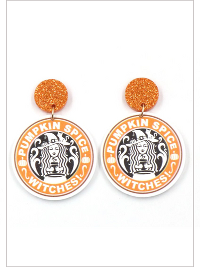 Mia Belle Girls | Pumpkin Spice Earrings | Girls Accessories