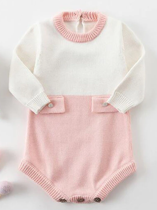Baby Cardigan Cutie Knitted Onesie and Sweater Set