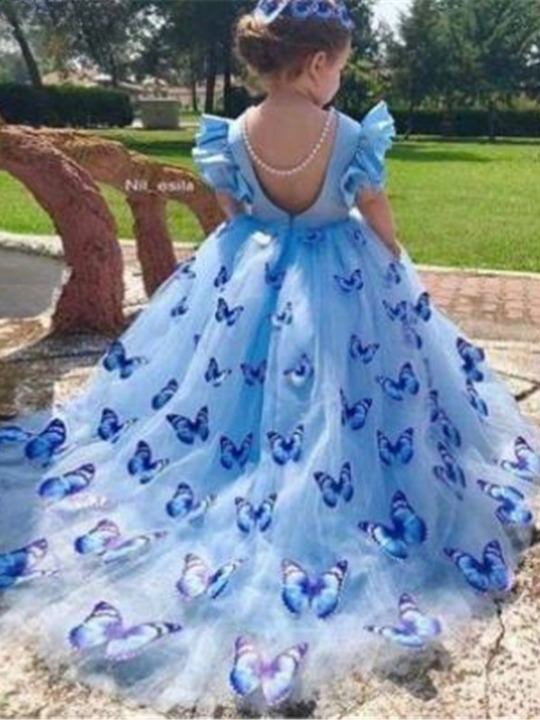 Butterfly Fairytale Ball Gown