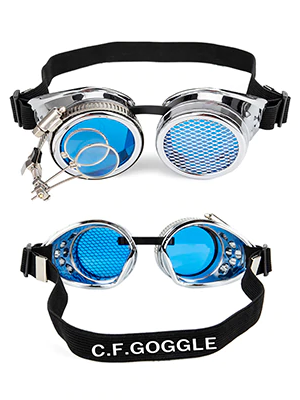 Halloween Accessories | Big Lens Eyewear Goggles - Mia Belle Girls