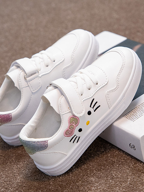 Children's Shoes By Liv & Mia | Cutest Kitten Glitter Sneakers