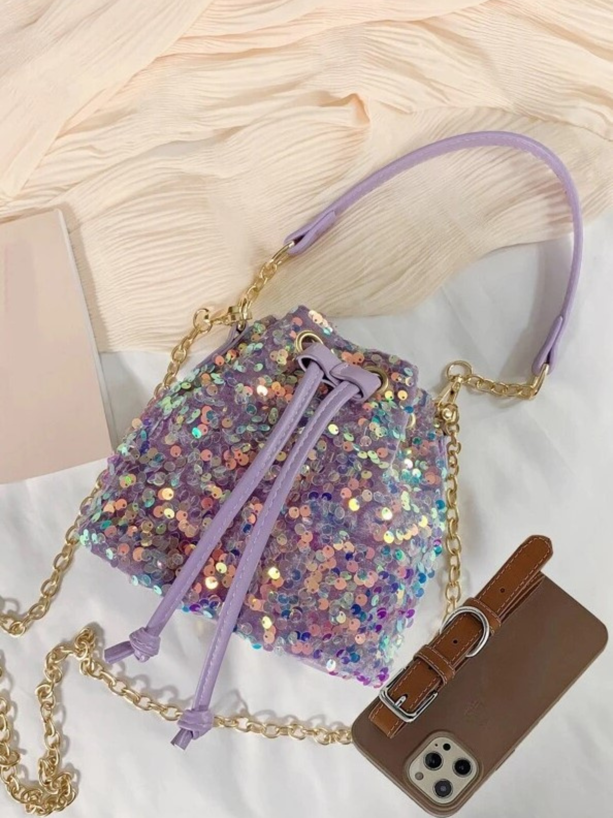 Girls Clothing Accessories | Stunning Sparkle Sequin Mini Handbag