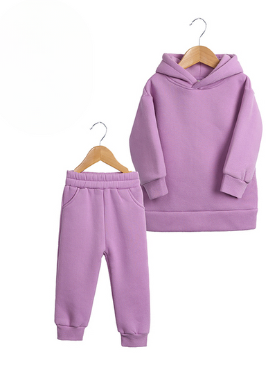 Toddler Clothing Sale | Oversized Pullover Hoodie & Jogger Pants Set