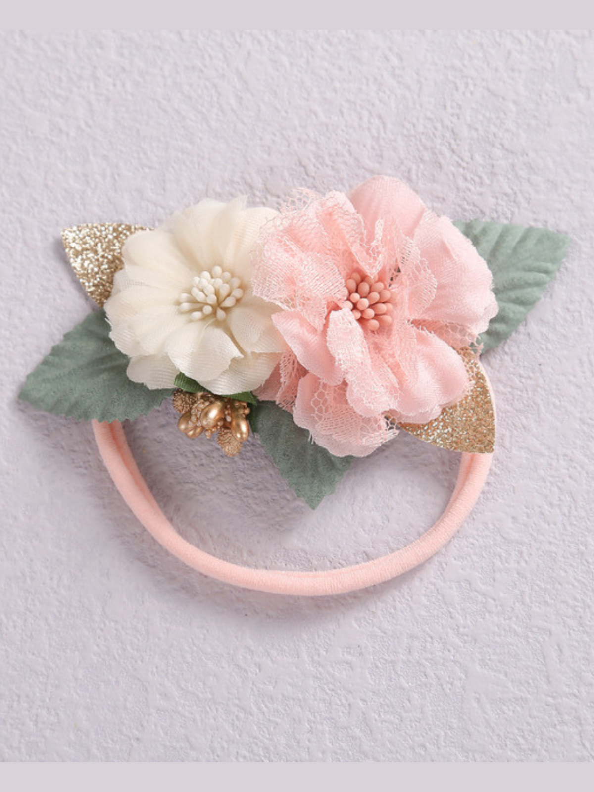 Gorgeous Blooms Floral Baby Headband