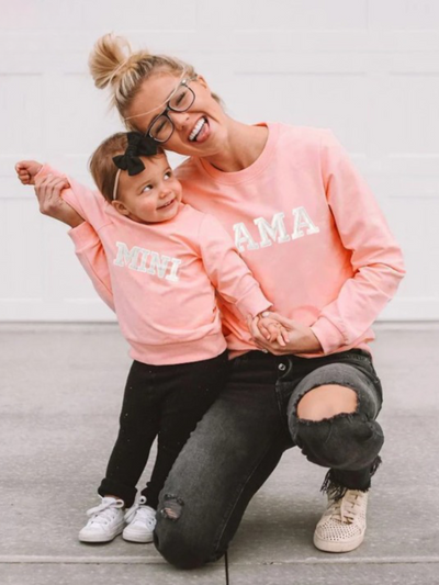 Mommy & Me Matching Tops | Mama & Mini Sweatshirt | Mia Belle Girls