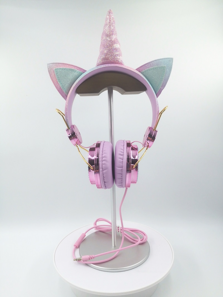 Girls Shimmer Unicorn Wired Headset | Back To School Accessories - Mia Belle Girls