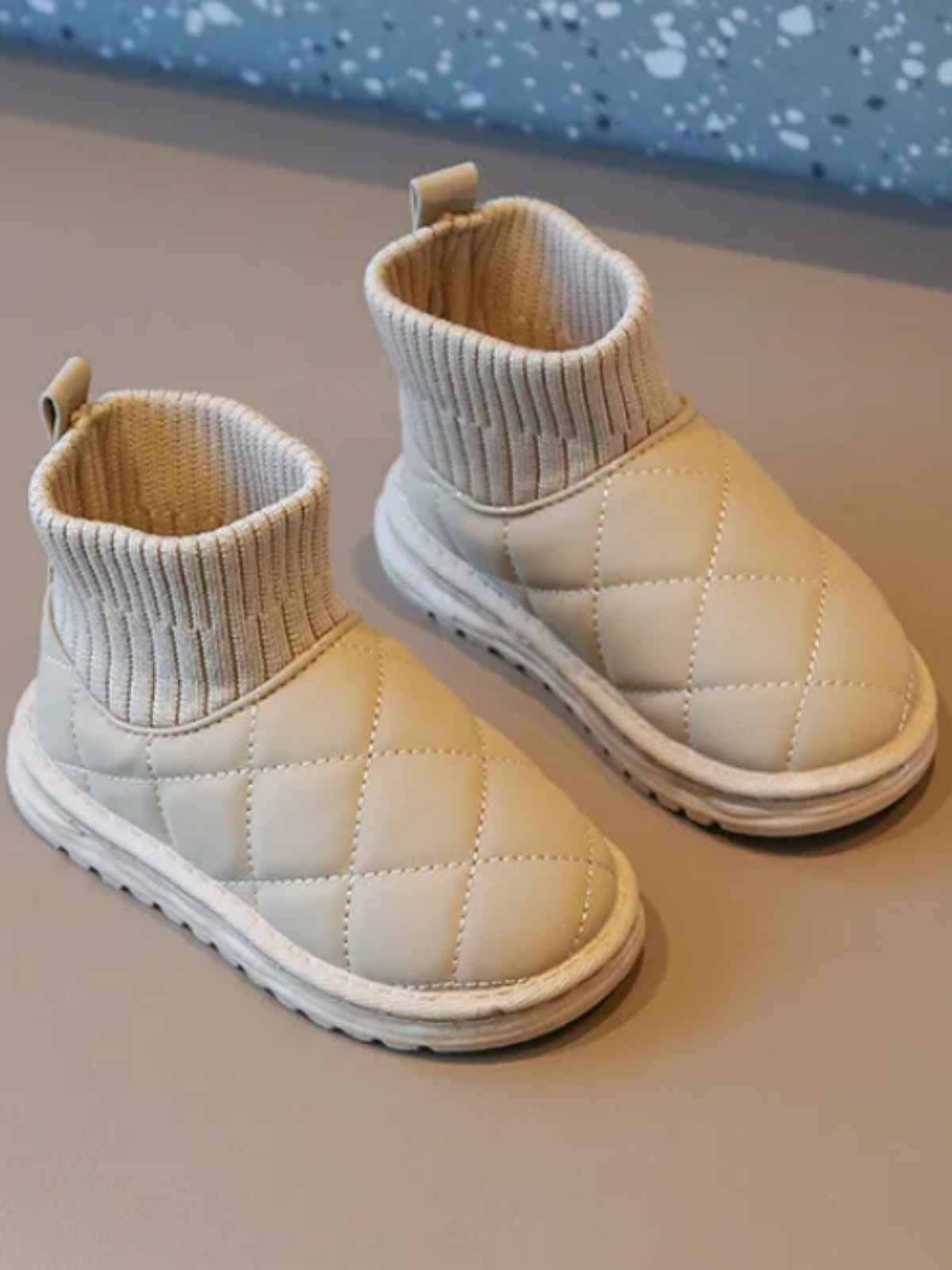 Girls Shoes By Liv and Mia | Quilted Snow Ankle Boots