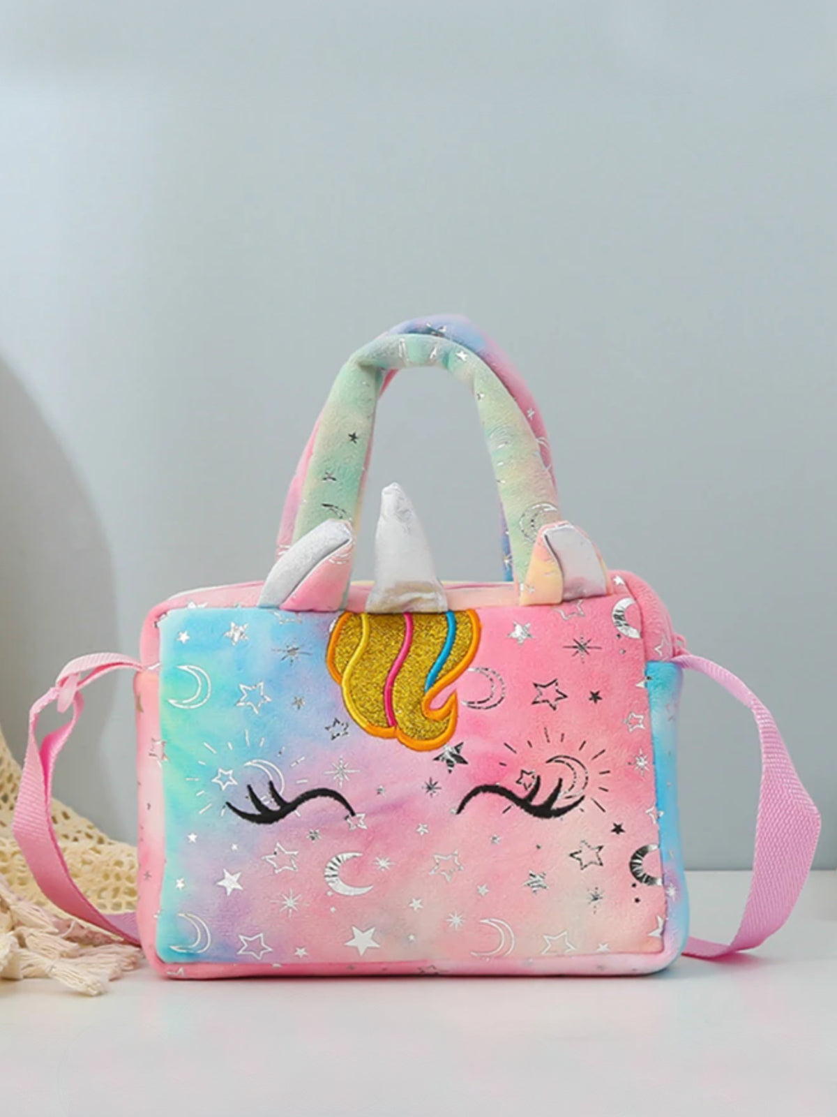 Out For Strolls Multicolor Unicorn Bag