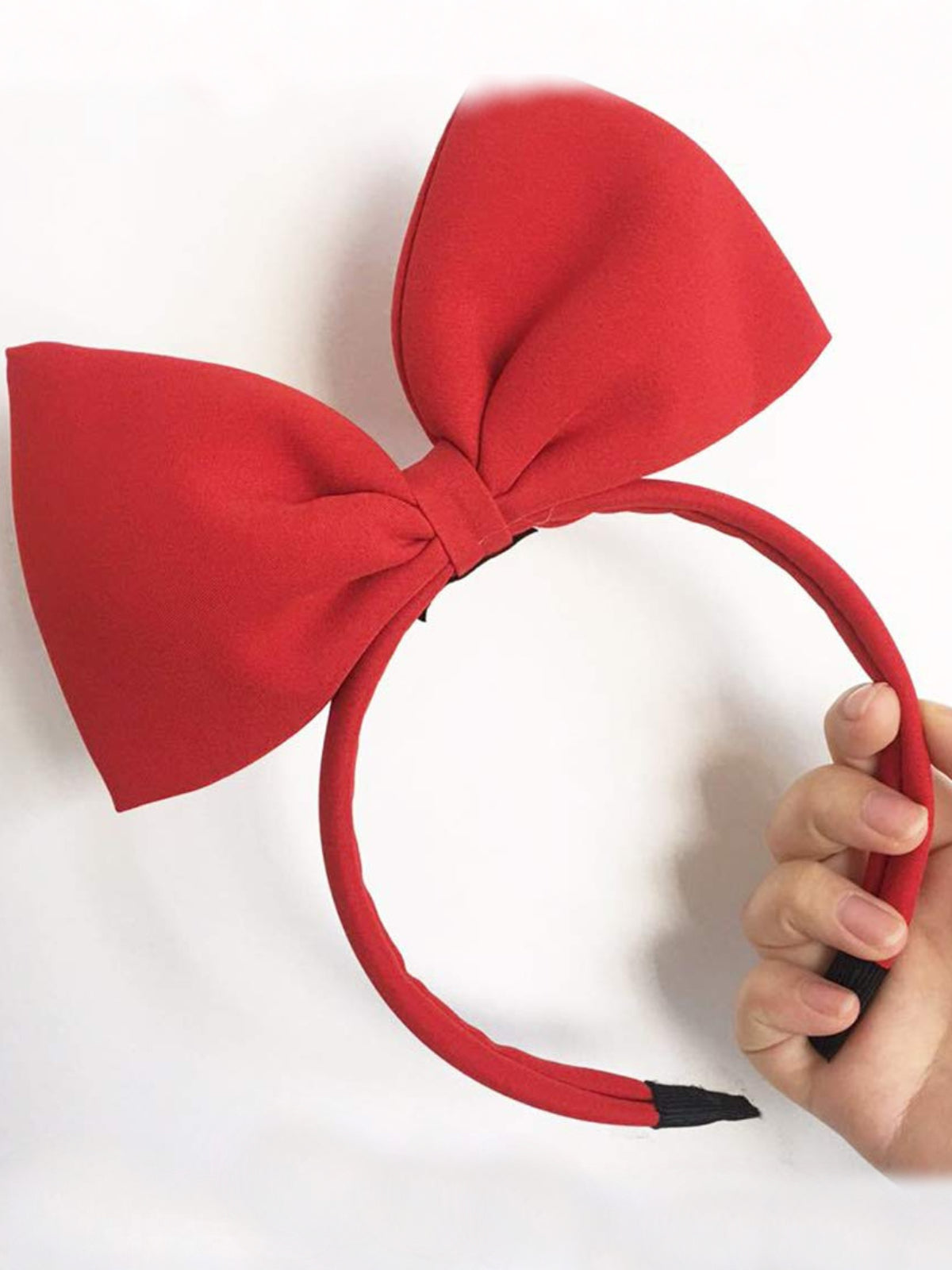 Kids Halloween Hair Accessories | Girls Snow White Red Bow Headband