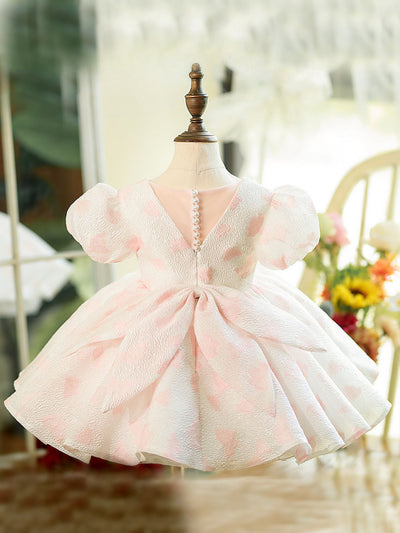 Pretty And Petite Puff Sleeve Princess Dress