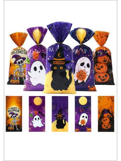Mia Belle Girls | 25-Piece Halloween Gift Bag | Halloween Accessories