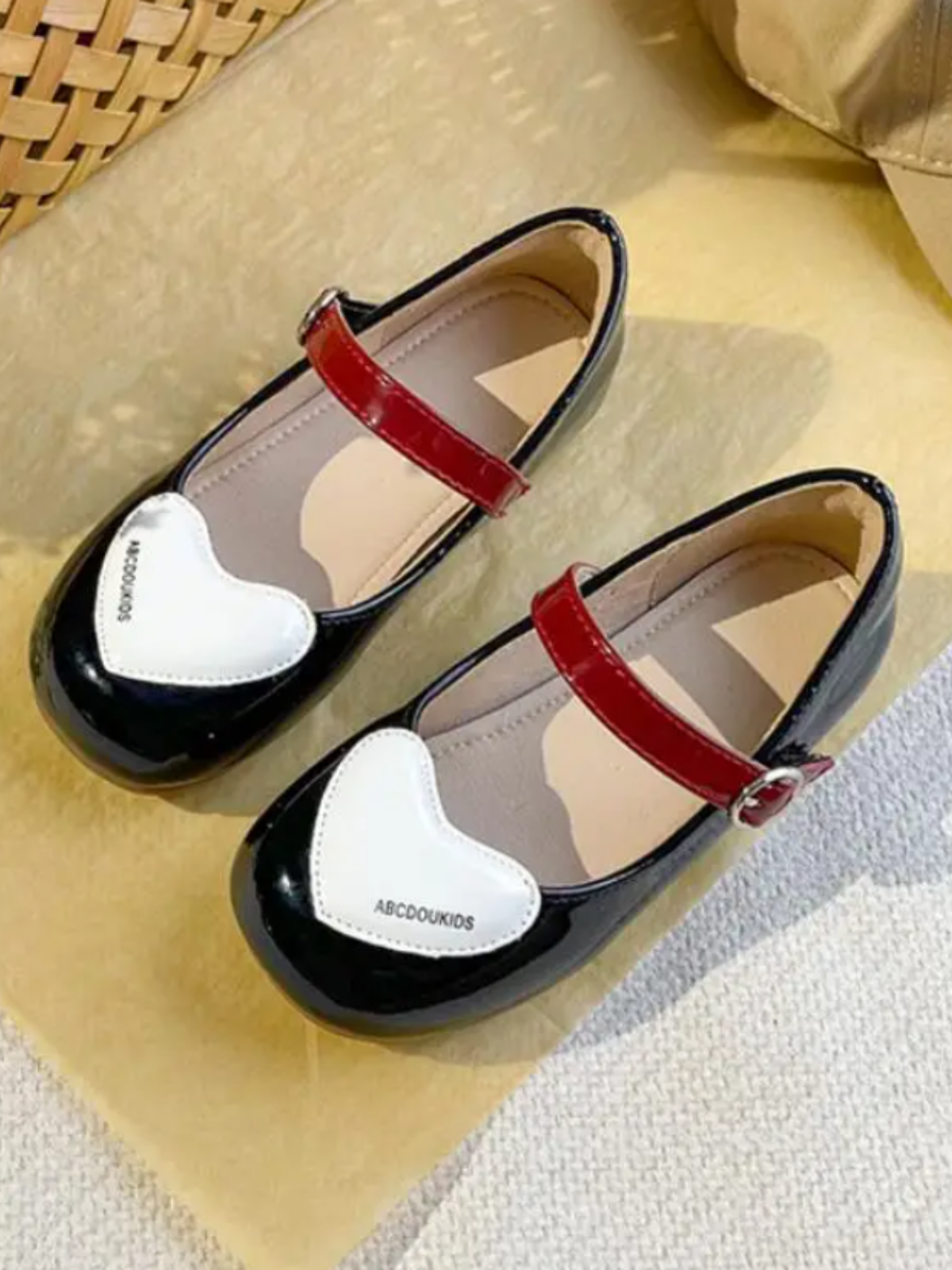 Mia Belle Girls Heart Toe Mary Jane Shoes | Shoes By Liv & Mia