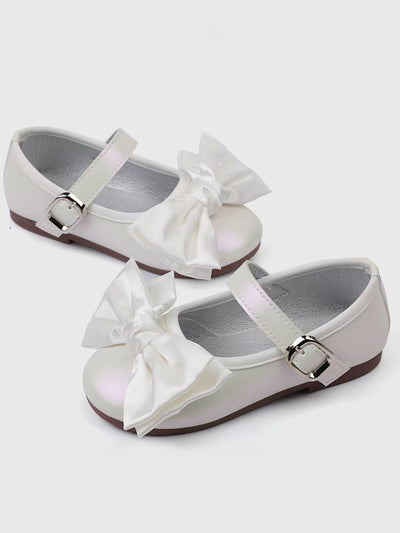 Mia Belle Girls Bow Mary Jane Shoes | Shoes By Liv and Mia