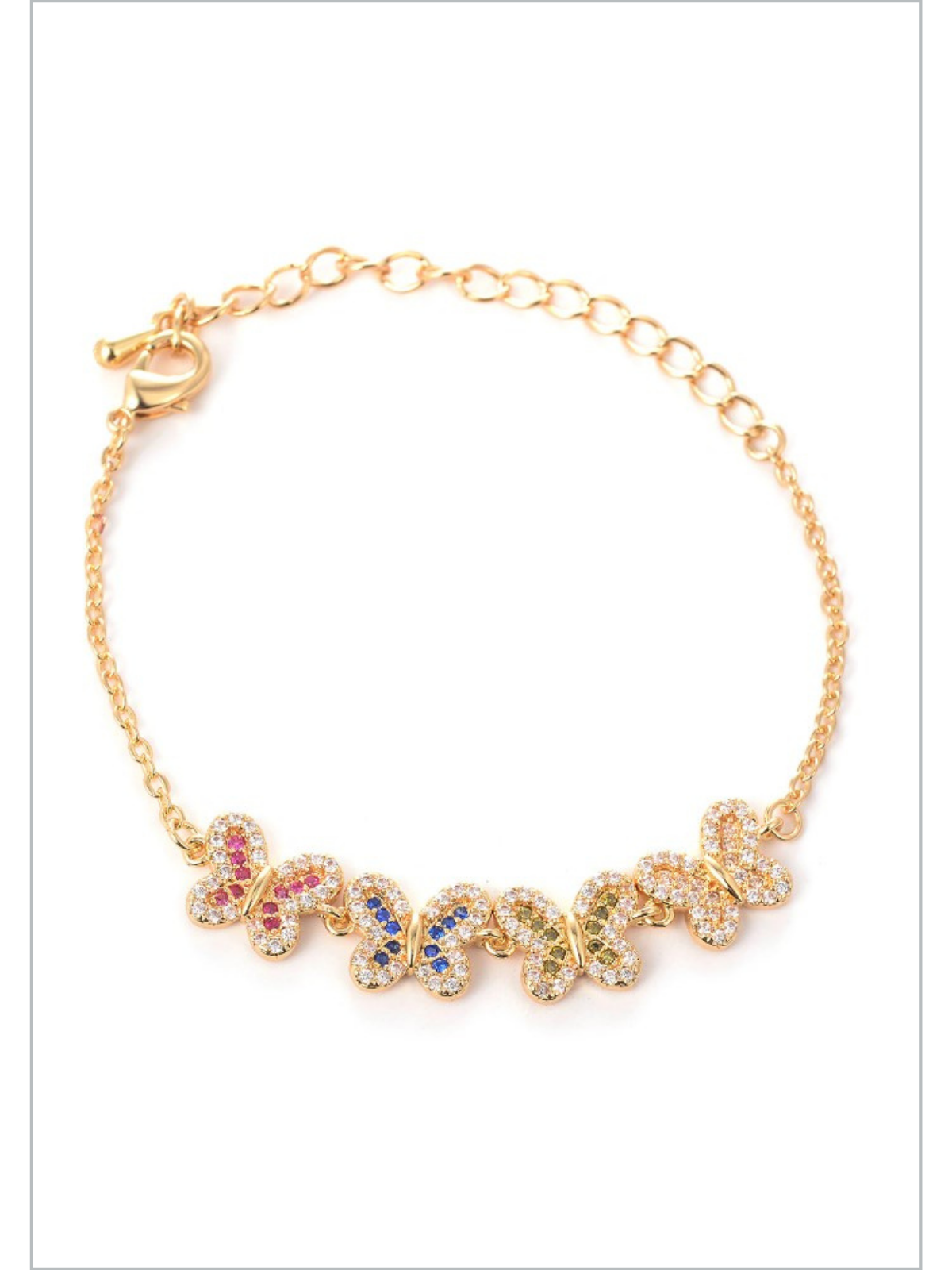 Mia Belle Girls Gold Plated Bracelet | Girls Accessories