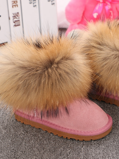Shoes By Liv & Mia | Big Faux Fur Winter Boots | Boutique Accessories