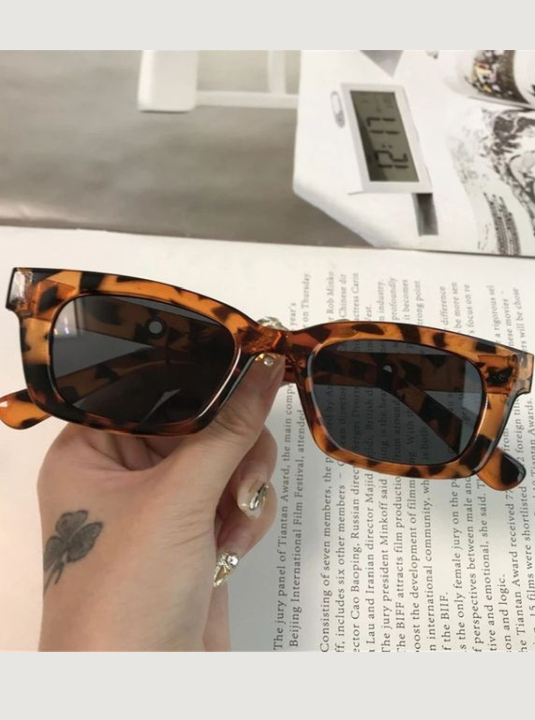 Toddler Accessories Sale | Kids Leopard Print Wide Frame Sunglasses