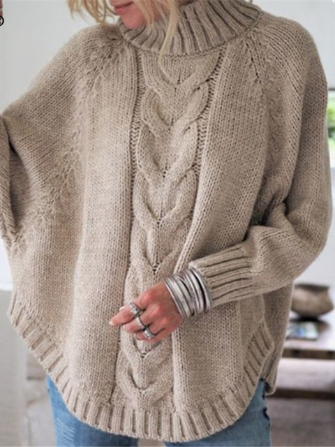Women's Sweet N' Sassy Loose Knit Sweater Beige