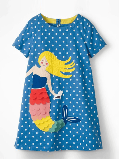 Uniquely Me Graphic T-Shirt Dress - Casual Dress - Mia Belle Girls