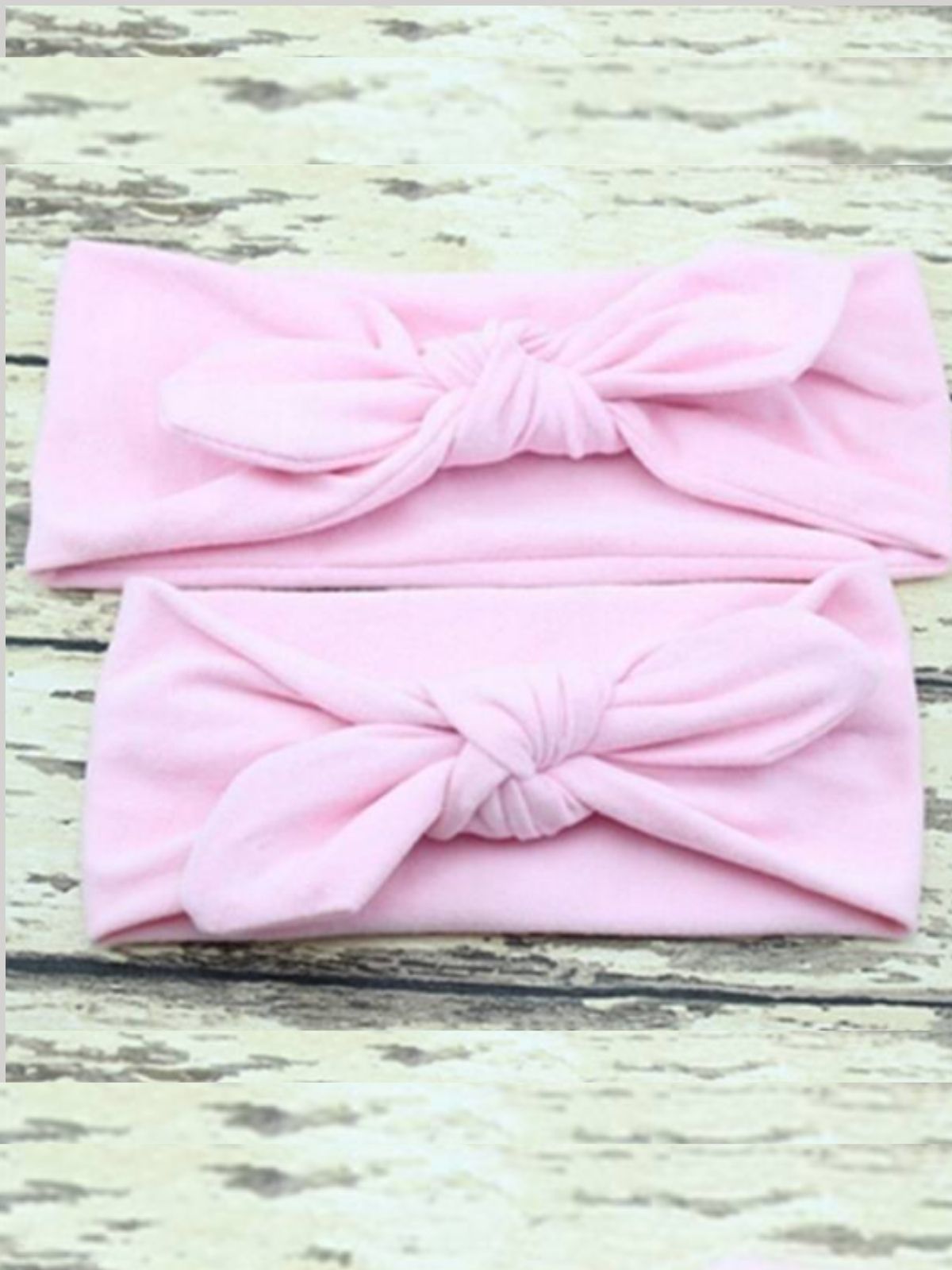 mommy and baby headband pink