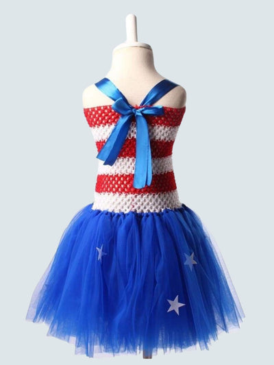 Girls Stars & Stripes 4th of July Tutu Dress (2 Style Options) - Girls 4th of July Dress