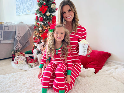 Mommy & Me Matching Pajamas | Striped Pajama Set | Girls Boutique