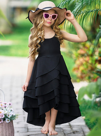 Pretty Little Girls Dresses | Summer Tiered Dress - Mia Belle Girls