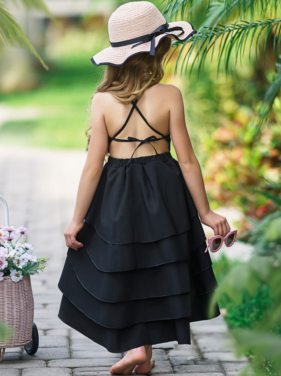 Pretty Little Girls Dresses | Summer Tiered Dress - Mia Belle Girls