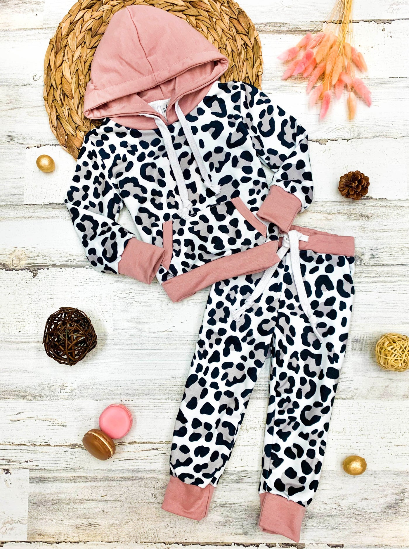 Mommy & Me Matching Outfits | Leopard Print Jogger Set | Fall Clothes