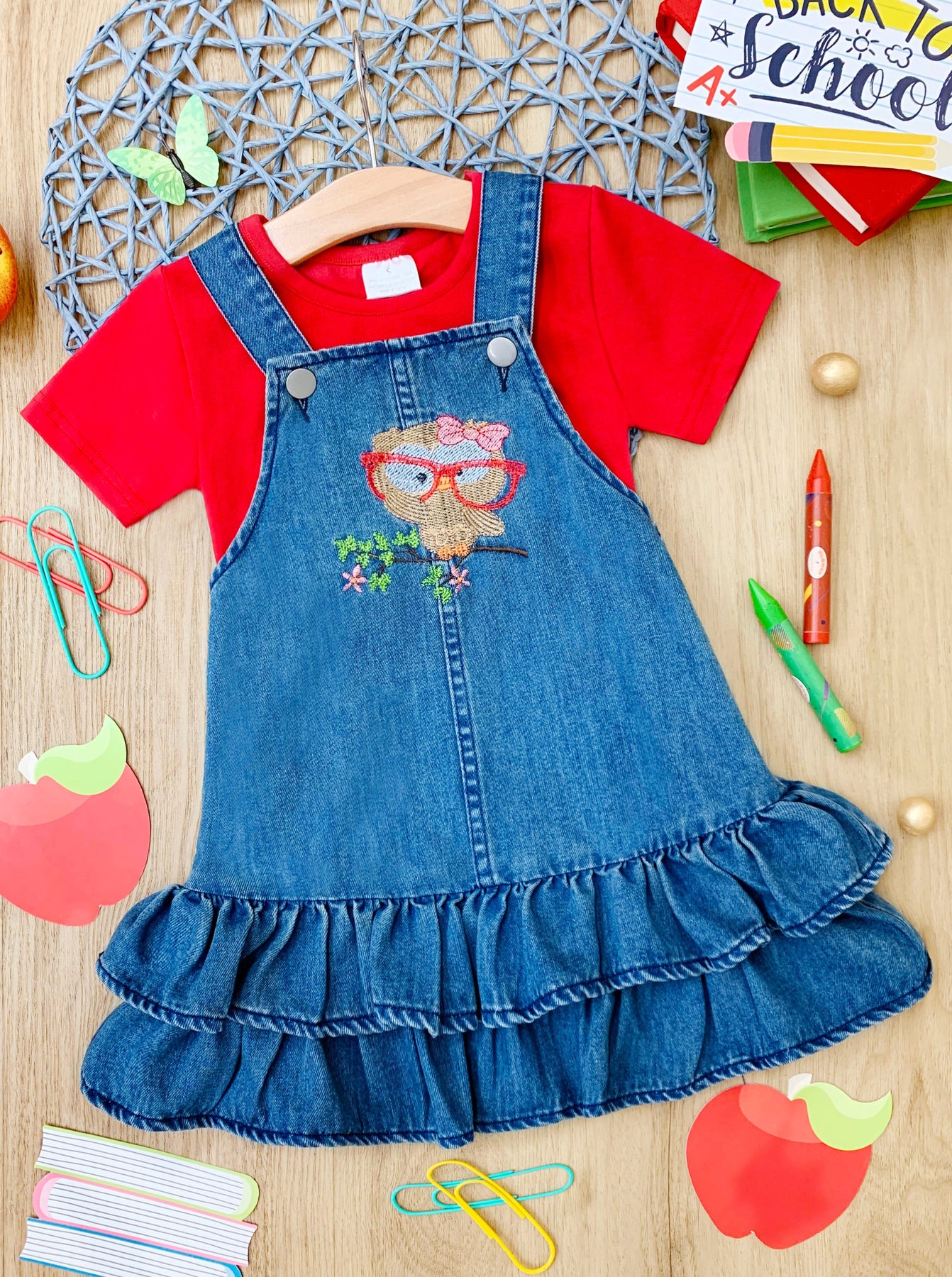 Women's Casual Can Look Sophisticated Too Denim Overalls - Mia Belle Girls