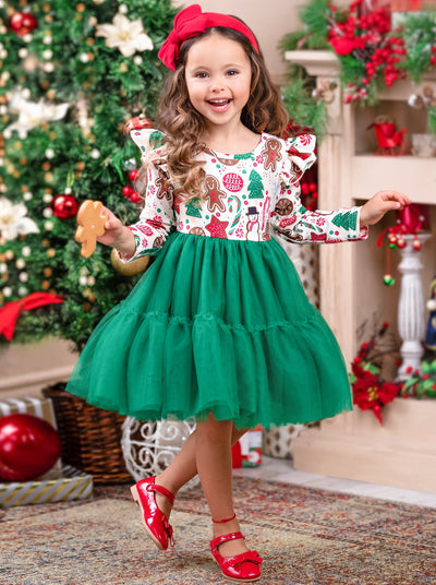 Cute Christmas Dresses | Christmas Treat Tutu Dress | Holiday Dresses