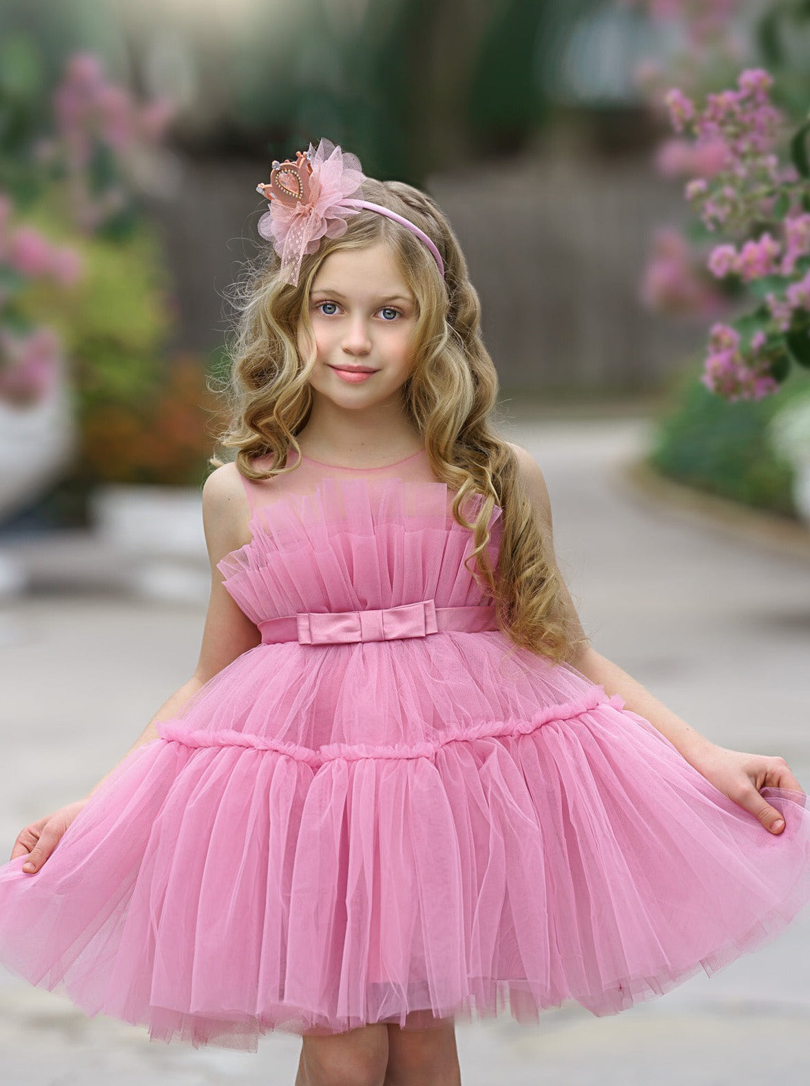 Tween Diva, Dresses, Tween Diva From Von Maur Dress Pinkwhite Sz 6  Gorgeous