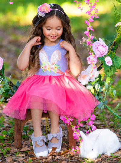 Little Girls Easter Dresses | Hello Easter Bunny Tank Tutu Dress