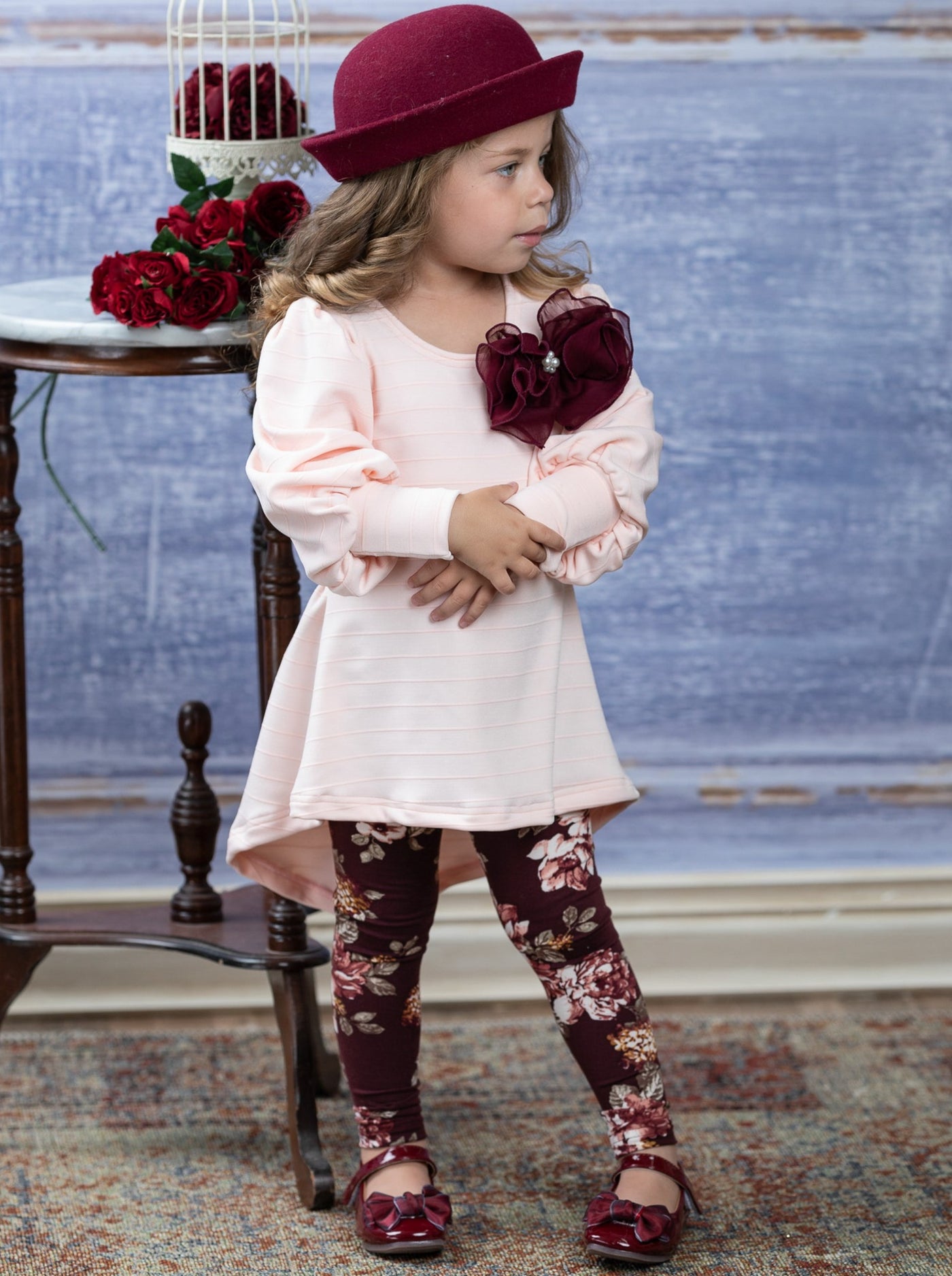 Cute Outfits For Girls | Thalia Top & Floral Legging Set | Girls BoutiqueCute Outfits For Girls | Thalia Top & Floral Legging Set | Girls Boutique