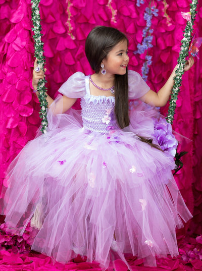 Halloween Costumes | Encanto Inspired Isabella Tutu Dress | Mia Belle Girls