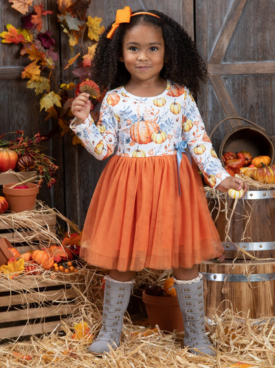 Happy Harvest Tutu Dress - Mia Belle Girls