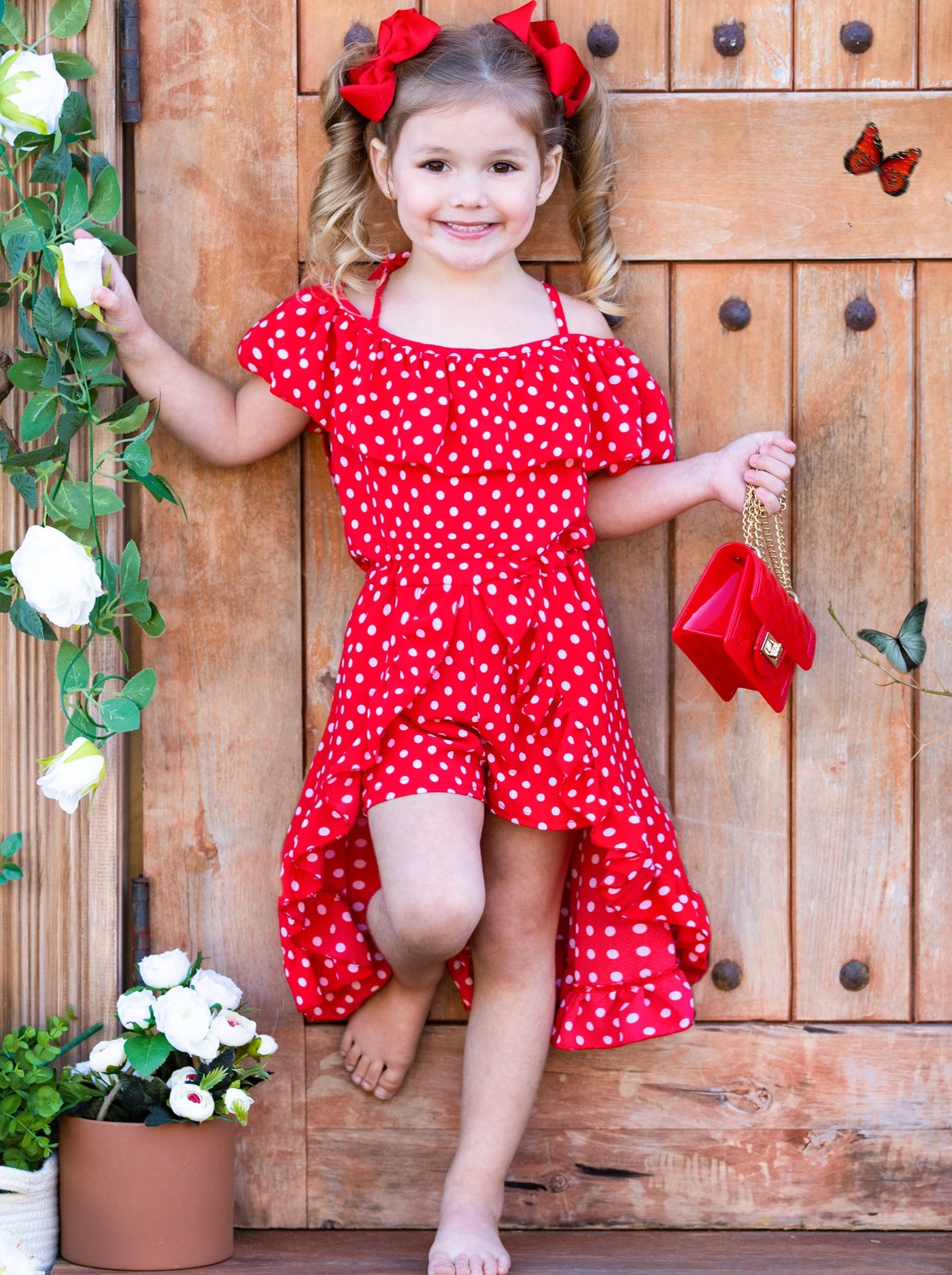 Amazon.com: Polka Dot Print Dress for Kids Girls Summer Sleeveless A-line  Dresses Party Dress Prom Gown Cute (Hot Pink, 5-6 Years) : Sports & Outdoors