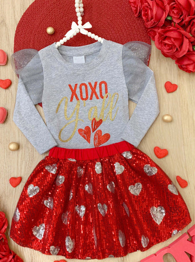 Girls and Mommy and Me Valentine's Outfit | Valentine's Day Collection ...