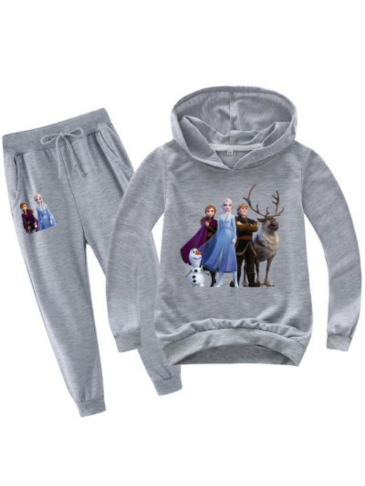 girls-frozen-hoodie-joggers-tracksuit-gray