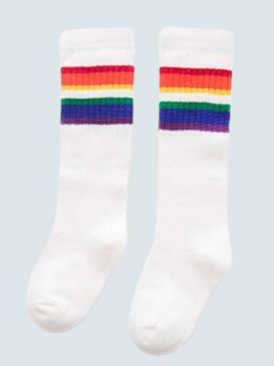 Girls Rainbows Socks - Mia Belle Socks