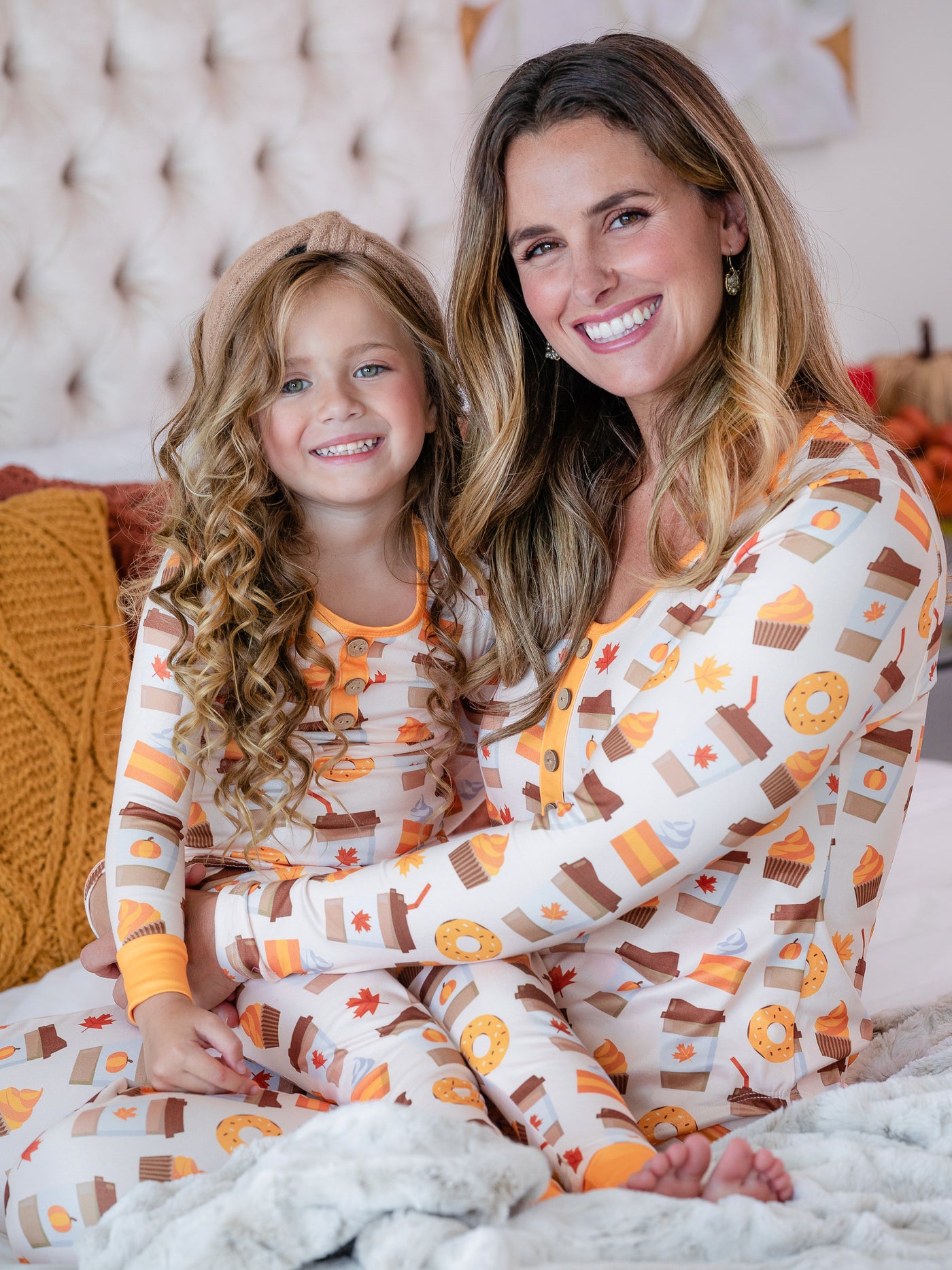 Mommy & Me Matching Pajamas | Pumpkin Spice Treats Pajama Set