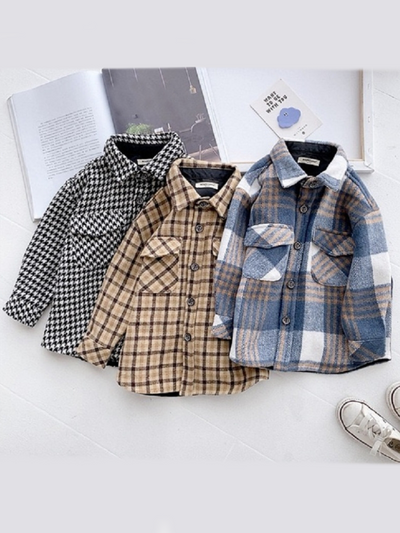 Let's Have Fun Lightweight Plaid Jacket