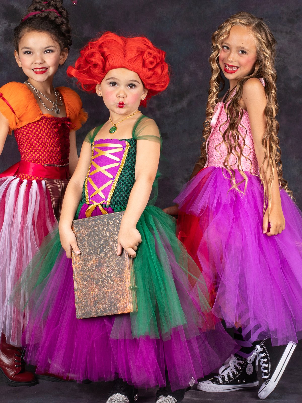 Girls Hocus Pocus Mary Sanderson Inspired Costume Dress