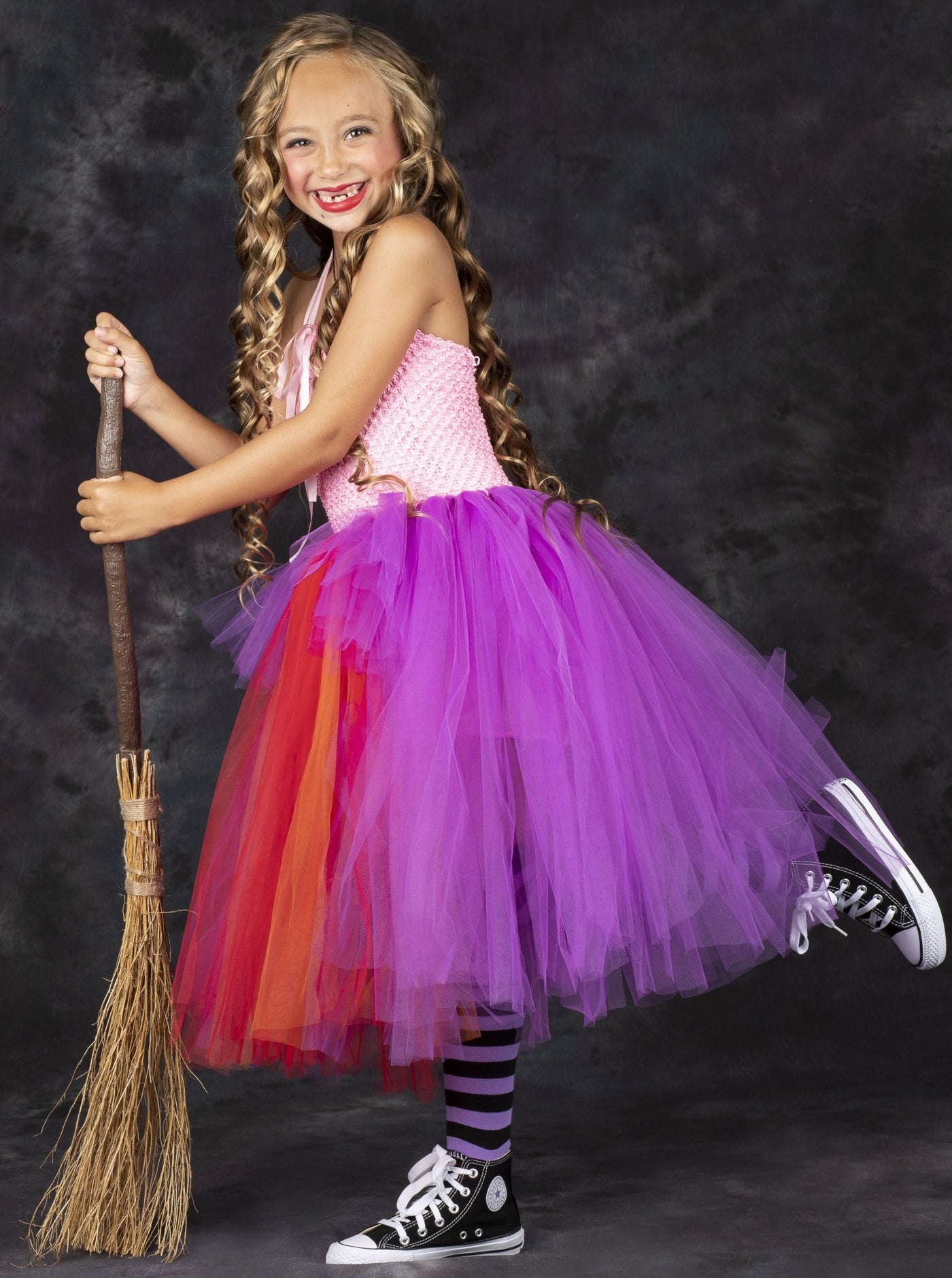 Girls Hocus Pocus Sarah Sanderson Inspired Costume - Girls Halloween Costumes - Mia Belle Girls
