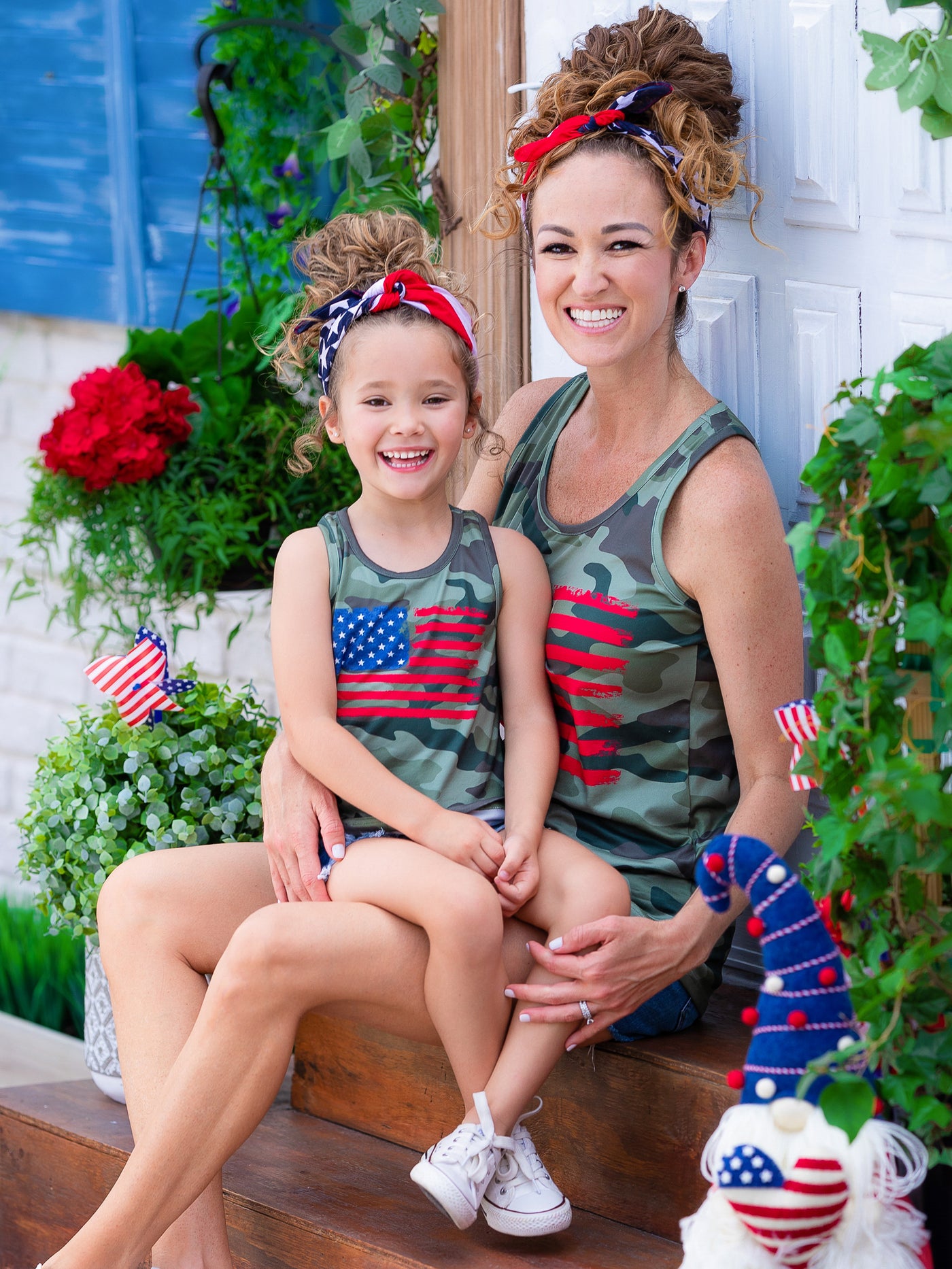 Mommy And Me Camo Cuties Tank Top