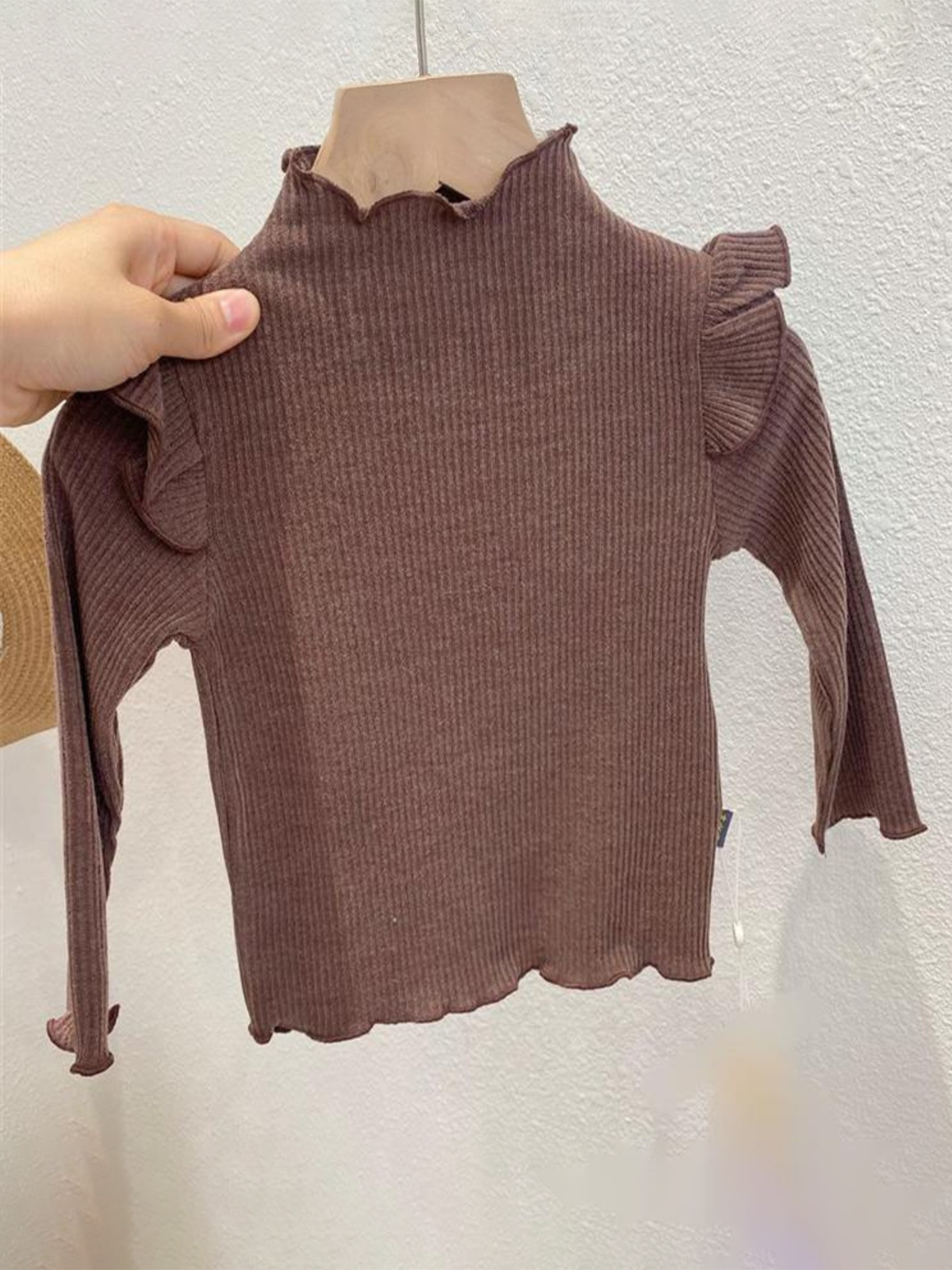 Toddler Clothing Sale | Ruffle Shoulder Scallop Top | Girls Boutique ...